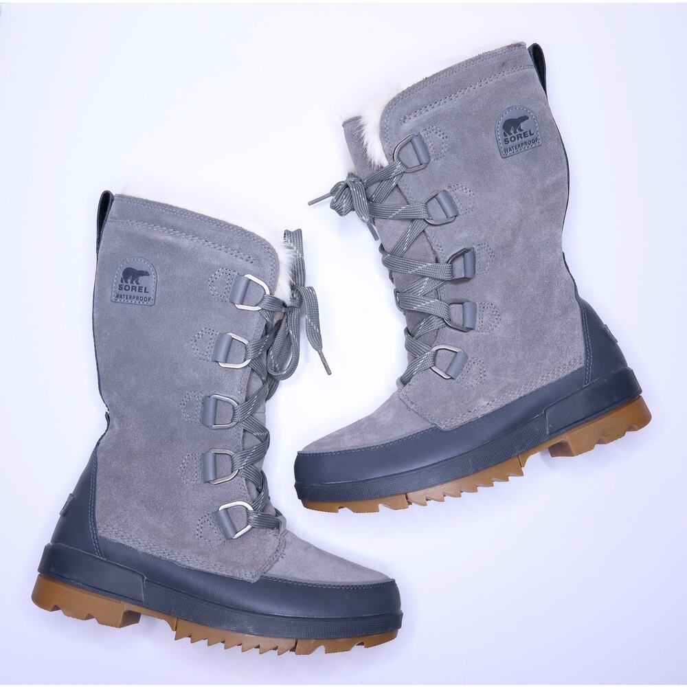 Sorel Gray Winter & Rain Boots
